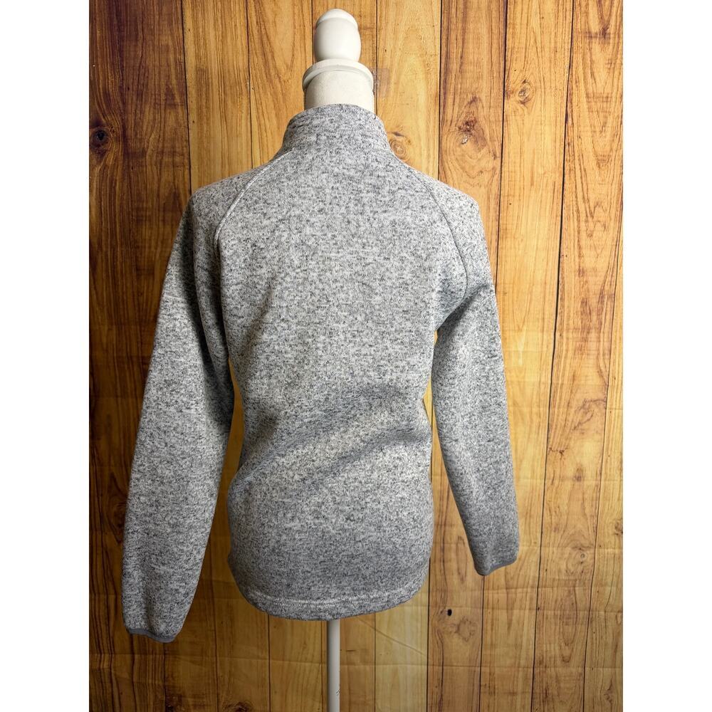 Vantage Fleece Full Zip Up Heathered Gray Women's Size M - Picture 5 of 7